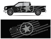 Vector Vehicle Wrap Design - Truck Wrap - U.S. Flag grunge 2