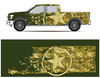 Vector Vehicle Wrap Design - Van Wrap - Star Camo combo