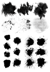 Vector Grunge and Splatter Set #1