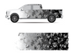 Vector Vehicle Wrap Design - Truck Wrap - Grey Camo 1
