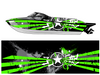 Vector Vehicle Wrap Design - Boat Wrap