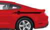 mustang horse graphics-vehicle decals - vector